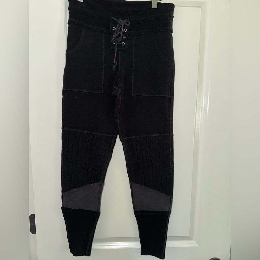 FP Movement black Surya leggings lace up